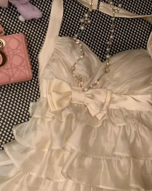 Sweet 16th A Line Halter Layer Chiffon Lace Short Homecoming Dress,Vacation Dress,Summer Birthday Dress GG5035