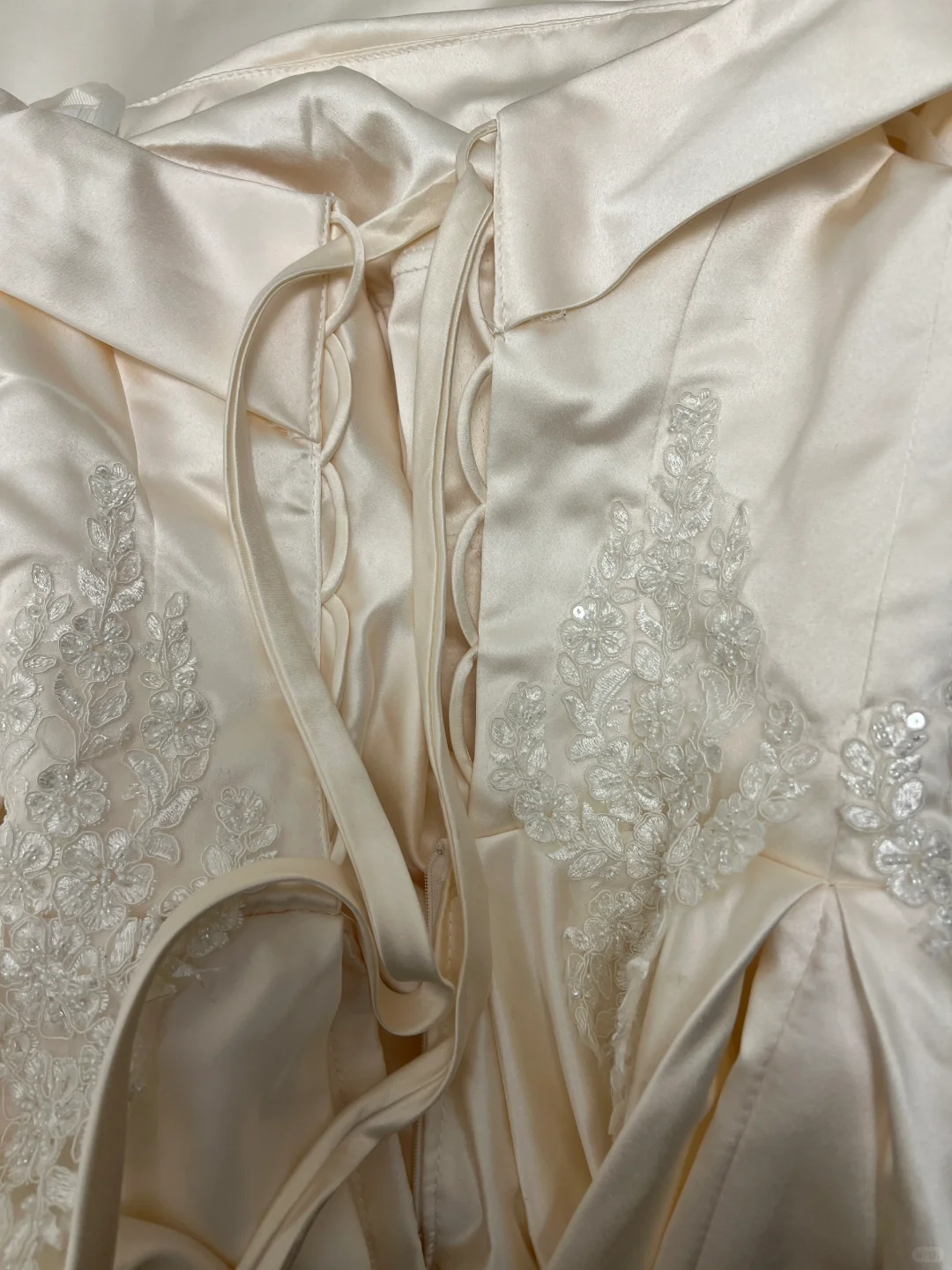 Modest A Line Off The Shoulder Satin Lace Long Prom Dress,Evening Dress GG5126