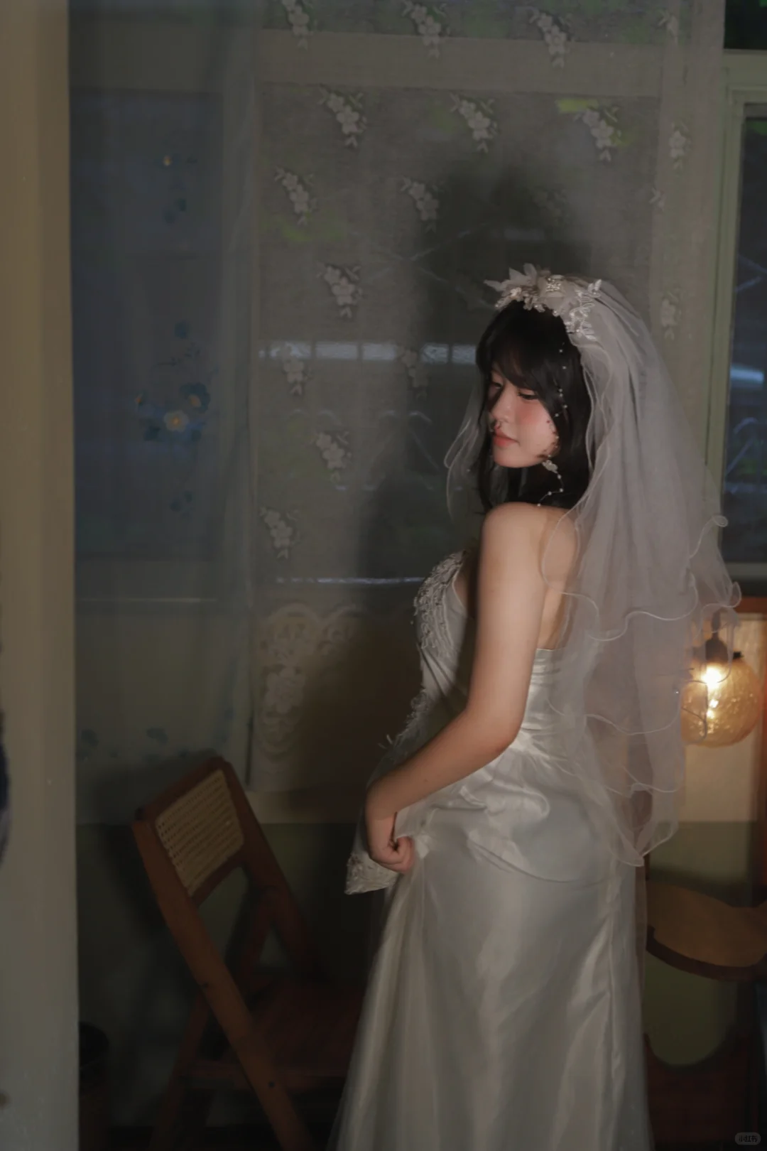 Pretty A Line Halter Satin Tulle Lace Long Prom Dress,Evening Dress GG5127