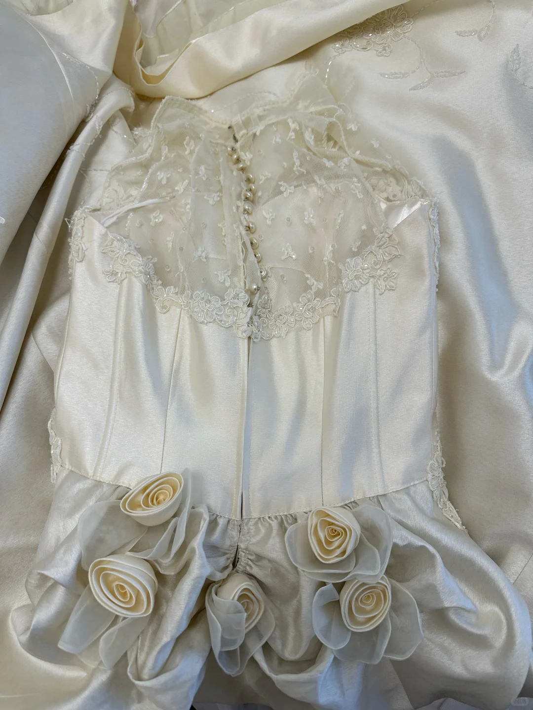 Romantic Gorgeous A Line Halter Satin Lace Beaded Long Prom Dress,Evening Dress GG5130