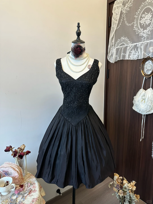 Pretty Black A Line Satin Short Homecoming Dress,Vacation Dress,20th Birthday Dress GG5133