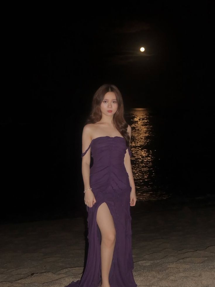 Unique Mermaid Off The Shoulder Chiffon With Ruffles Slit Long Prom Dress,Evening Dress GG5264