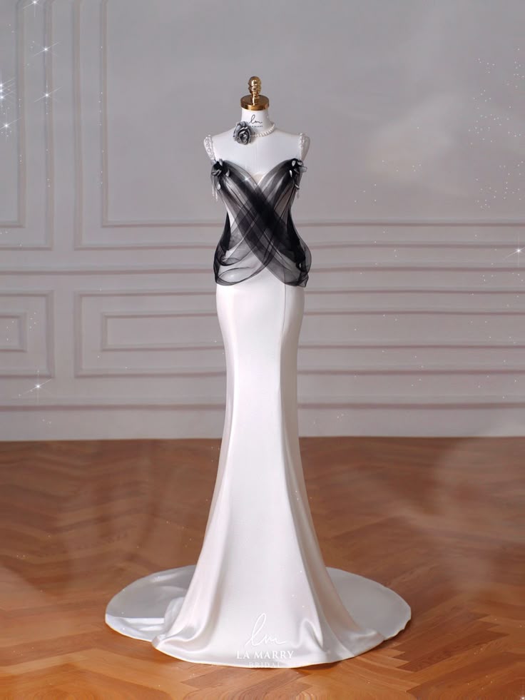 Pretty Elegant Mermaid Spaghetti Straps Satin Tulle Without Sleeves Long Prom Dress,Evening Dress GG5346