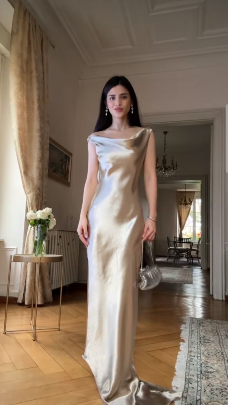 Classy Mermaid Satin Without Sleeves Long Prom Dress,Evening Dress GG5367
