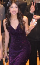 Charming Shiny Grape Mermaid V Neck Sequin Without Sleeves Long Prom Dress,Evening Dress GG5478