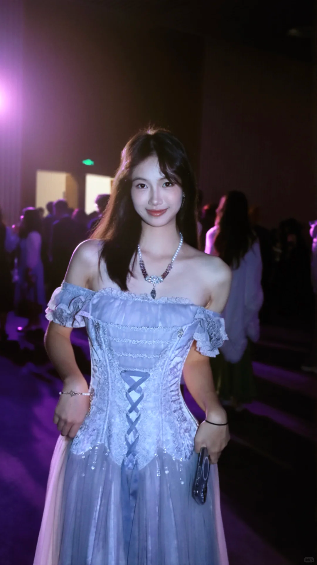 Pretty A Line Off The Shoulder Satin Chiffon Lace Without Sleeves Long Prom Dress,Evening Dress GG5479