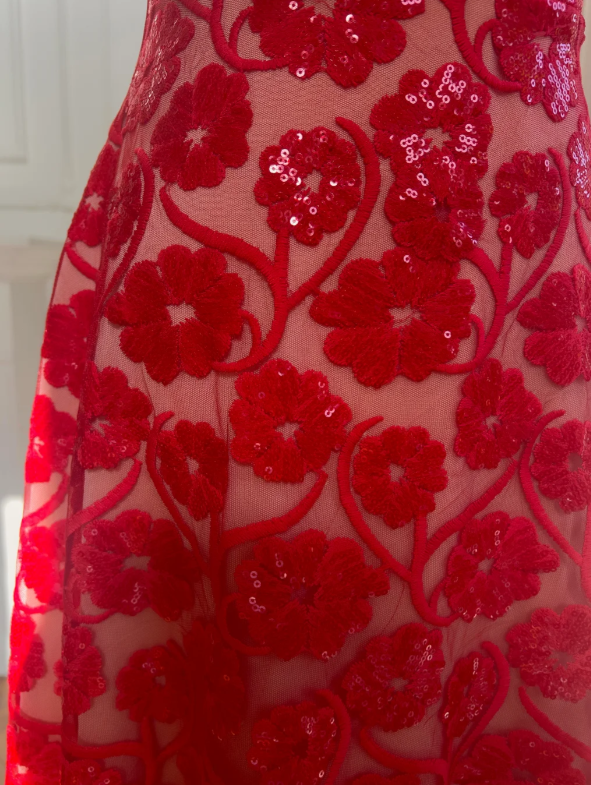 Charming A Line Strapless Tulle Sequin Without Sleeves Long Prom Dress,Evening Dress GG5539