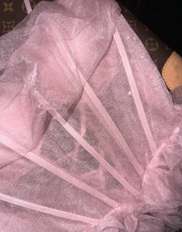 Cute A Line Spaghetti Straps Tulle Without Sleeves Long Prom Dress,Evening Dress GG5563