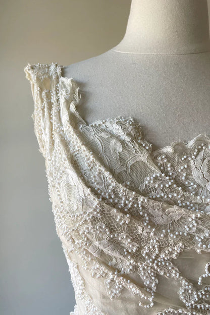 Chic A Line Satin Applique Beaded Tea Length Prom Dress,Evening Dress GG808