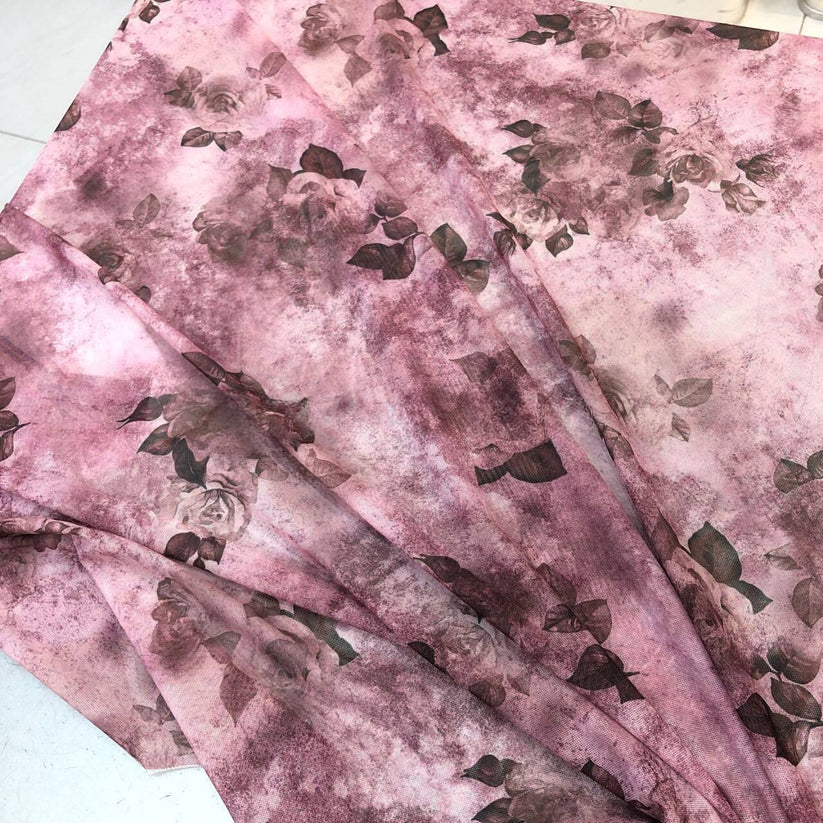 Glam Mermaid Spaghetti Straps Dusty Rose Satin Applique Long Prom Dress,Evening Dress GG833