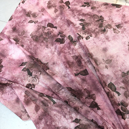 Glam Mermaid Spaghetti Straps Dusty Rose Satin Applique Long Prom Dress,Evening Dress GG833