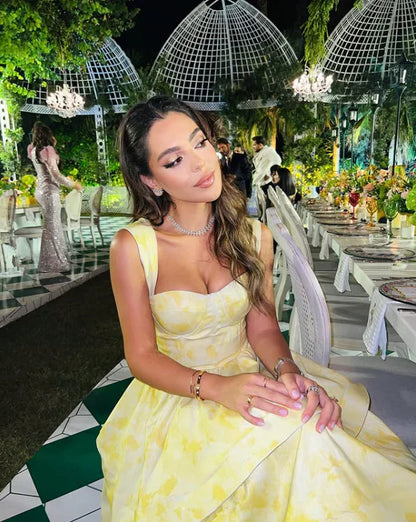 Energetic A Line Sweetheart Satin Layered Long Prom Dress,Evening Dress GG947