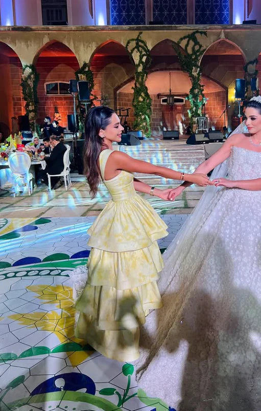 Energetic A Line Sweetheart Satin Layered Long Prom Dress,Evening Dress GG947